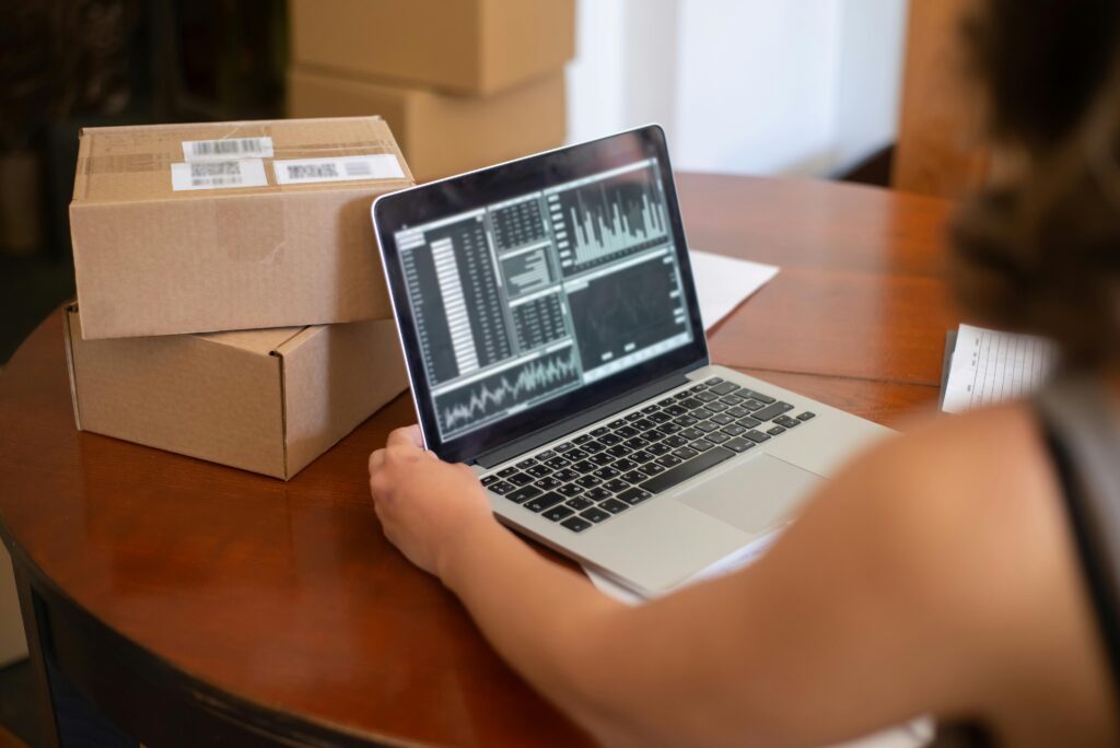 Local service business owner reviewing google ads vs meta ads budget split